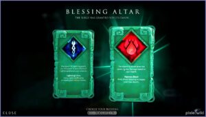 blessing mechanic in abyssus game.