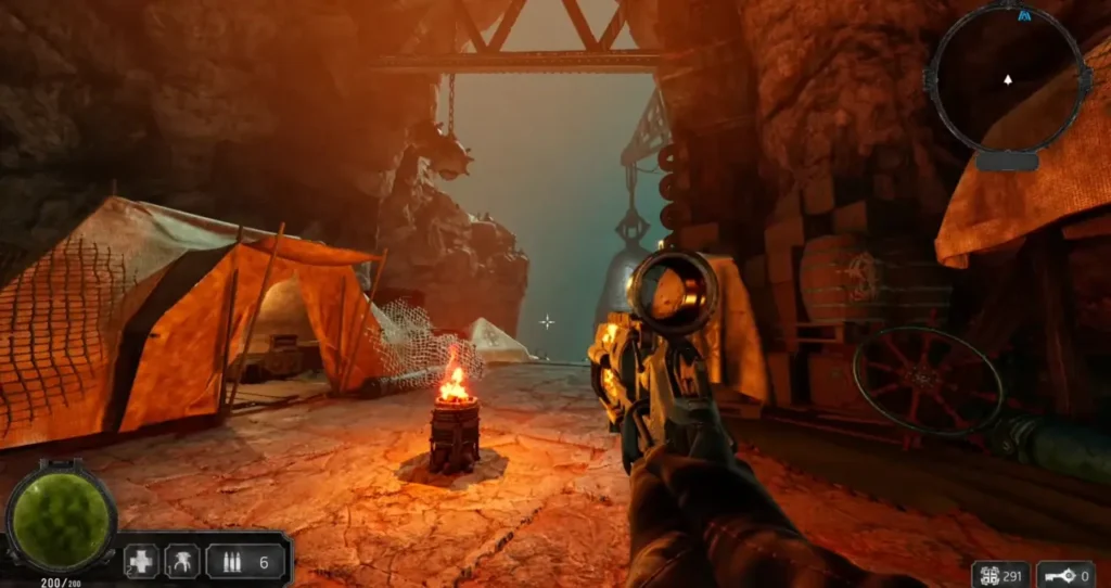 Brine Revolver weapon in abyssus game