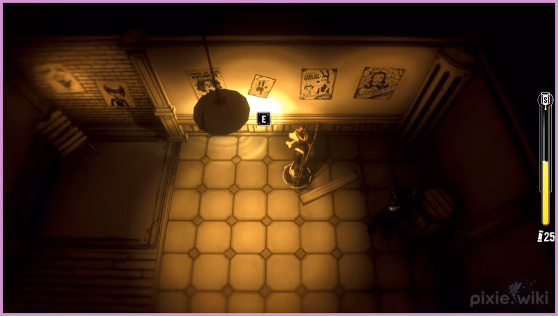 The interactive handprint in the Golden Day Gallery.