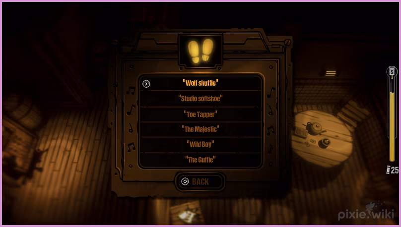 Another example of a Dance Blueprint.